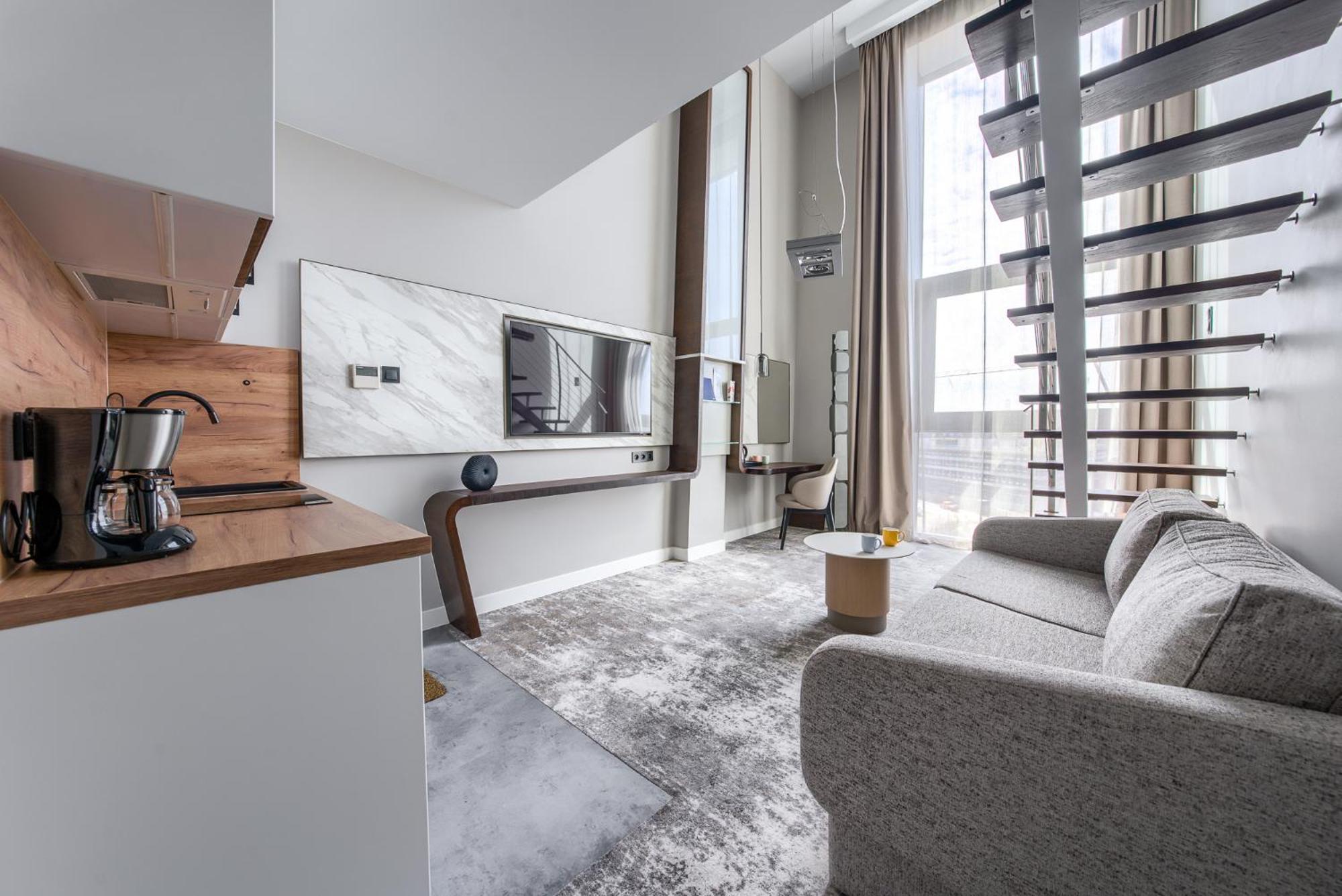 Apartamentyprzymorzu Marine***** Apartament Dwupoziomowy Z Widokiem Na Morze โควอบเซก ภายนอก รูปภาพ