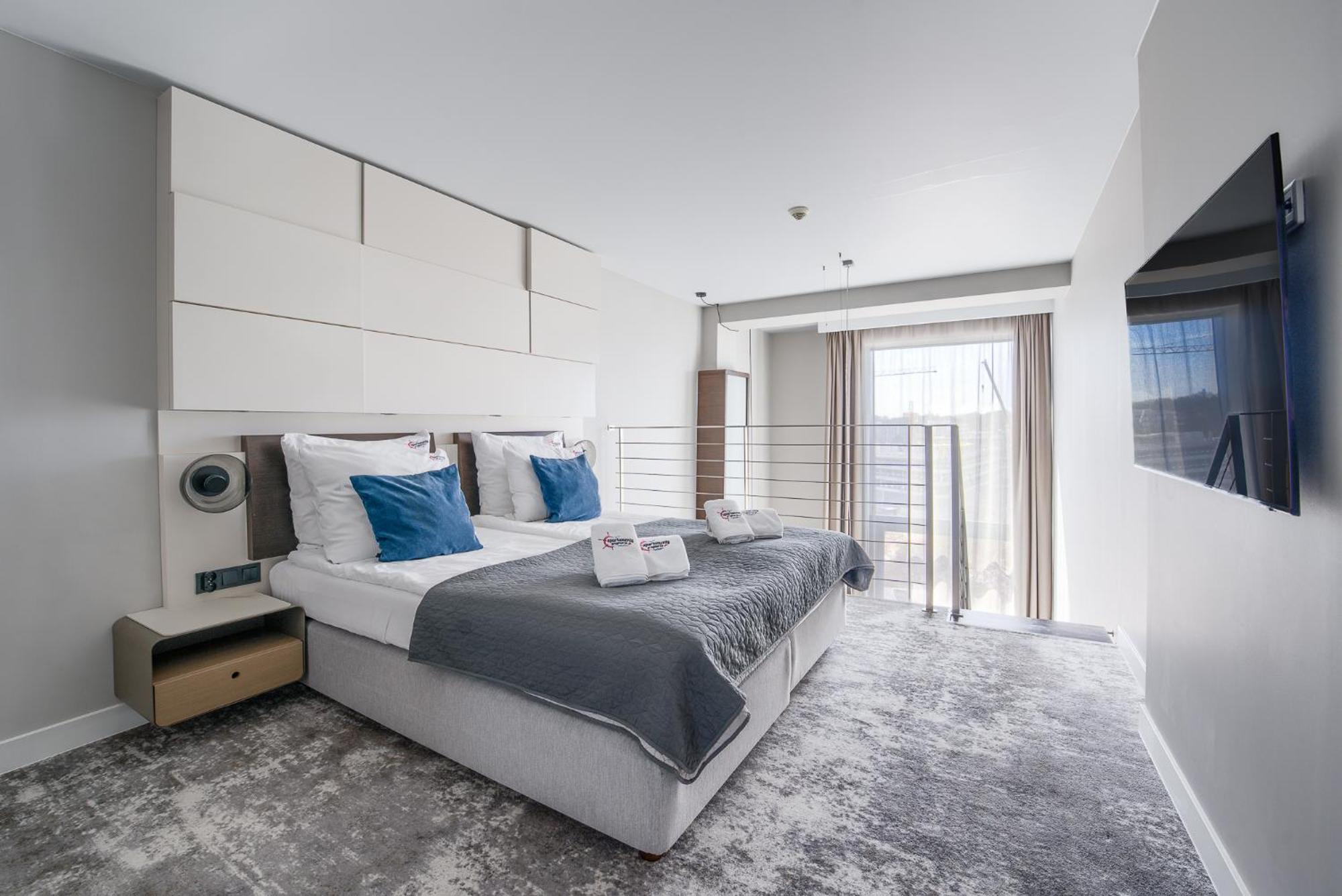 Apartamentyprzymorzu Marine***** Apartament Dwupoziomowy Z Widokiem Na Morze โควอบเซก ภายนอก รูปภาพ